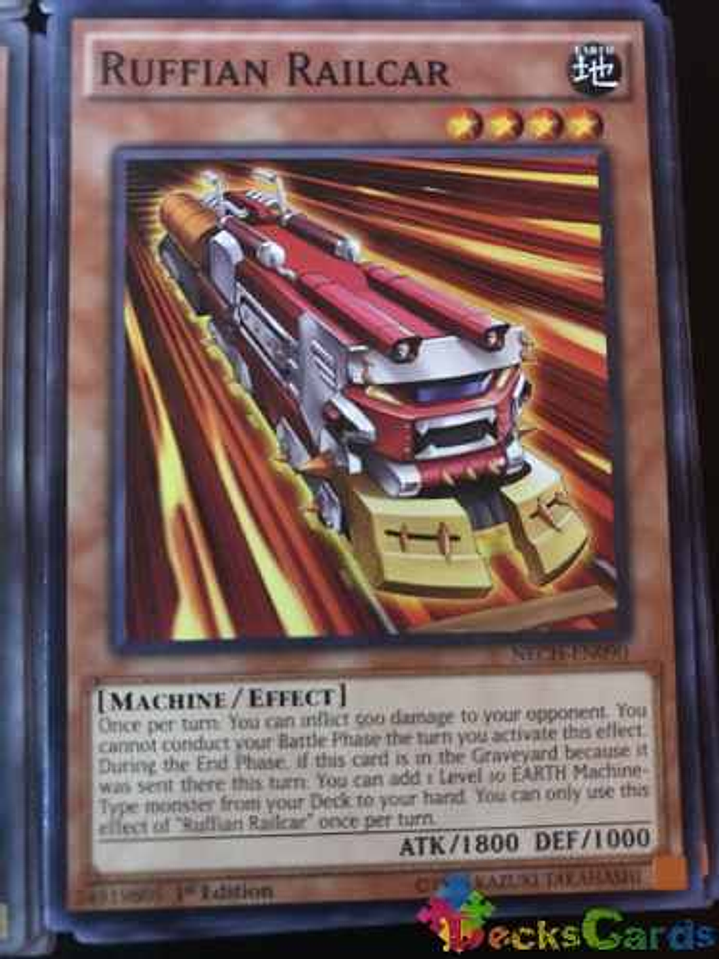 Ruffian Railcar - nech-en090 - Common 1st Edition 2