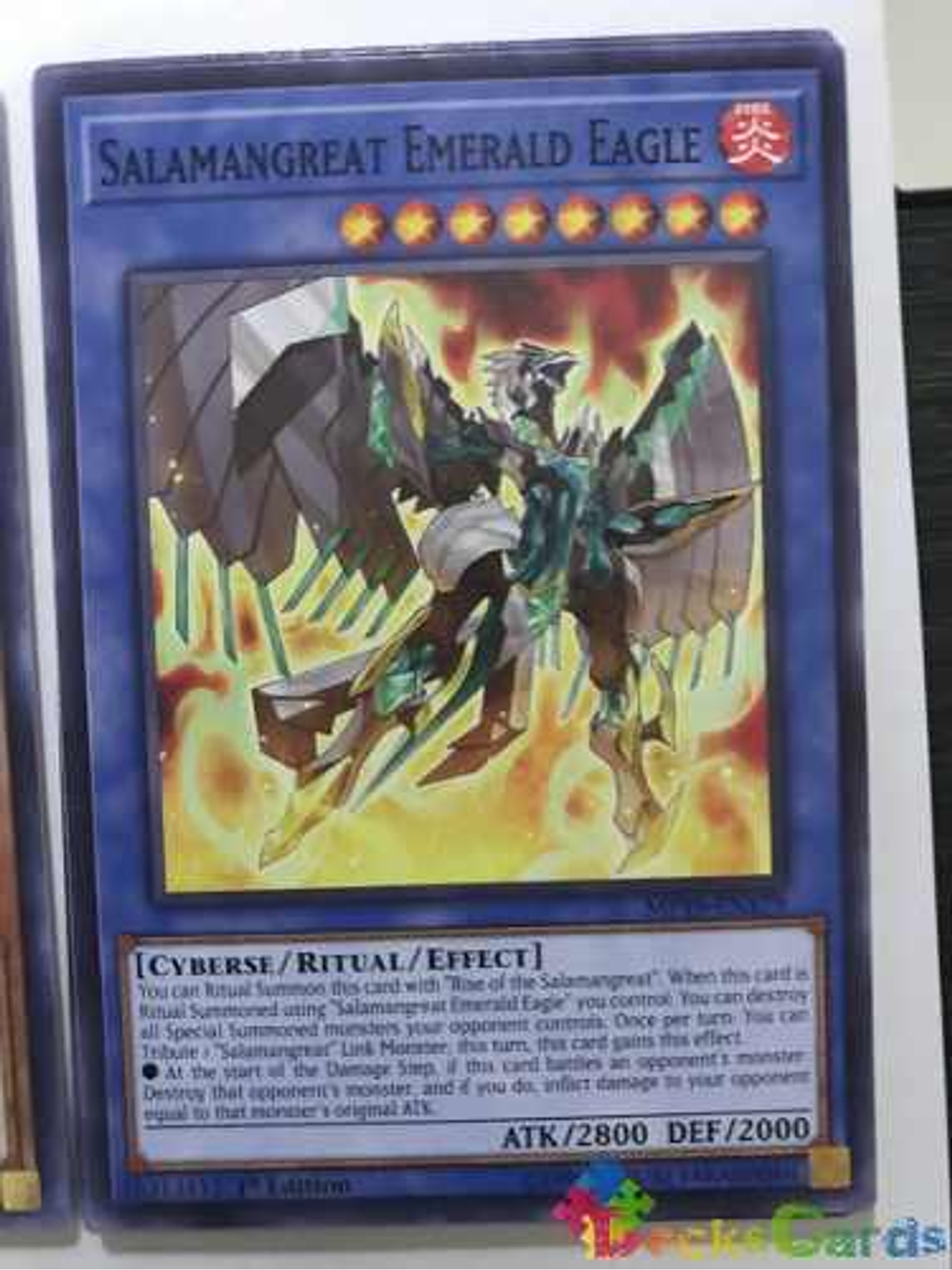 Salamangreat Emerald Eagle - mp19-en179 - Common 1st Edition 1