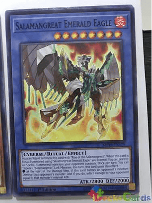 Salamangreat Emerald Eagle - mp19-en179 - Common 1st Edition