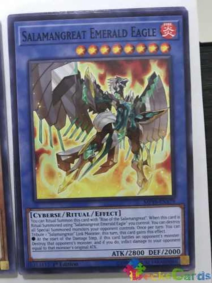 Salamangreat Emerald Eagle - mp19-en179 - Common 1st Edition 1