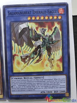 Salamangreat Emerald Eagle - mp19-en179 - Common 1st Edition