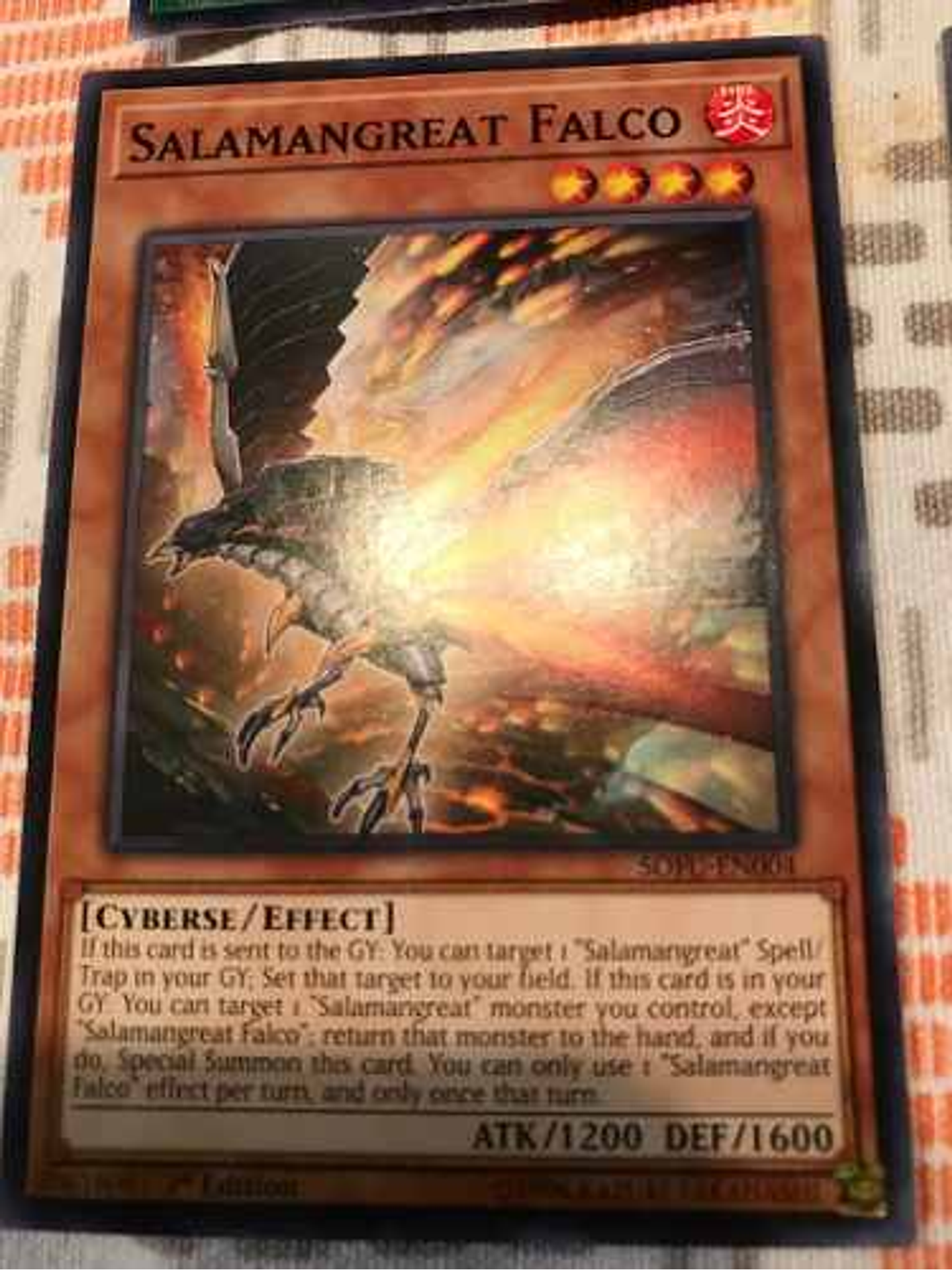 Salamangreat Falco - sofu-en004 - Common 1st Edition 1
