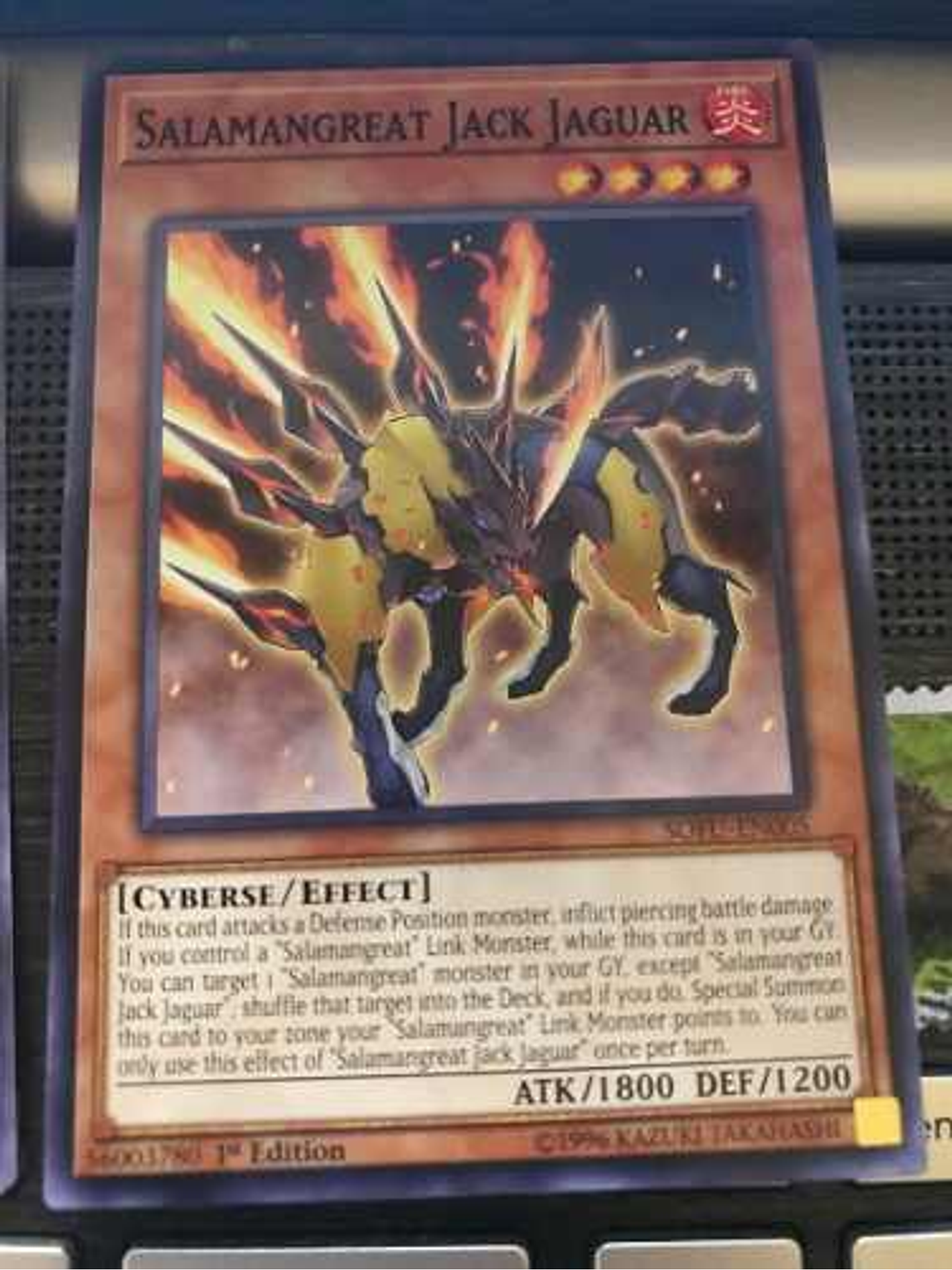 Salamangreat Jack Jaguar - sofu-en005 - Common 1st Edition 1