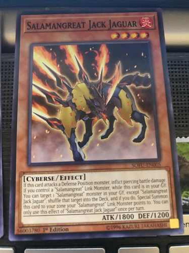 Salamangreat Jack Jaguar - sofu-en005 - Common 1st Edition 1