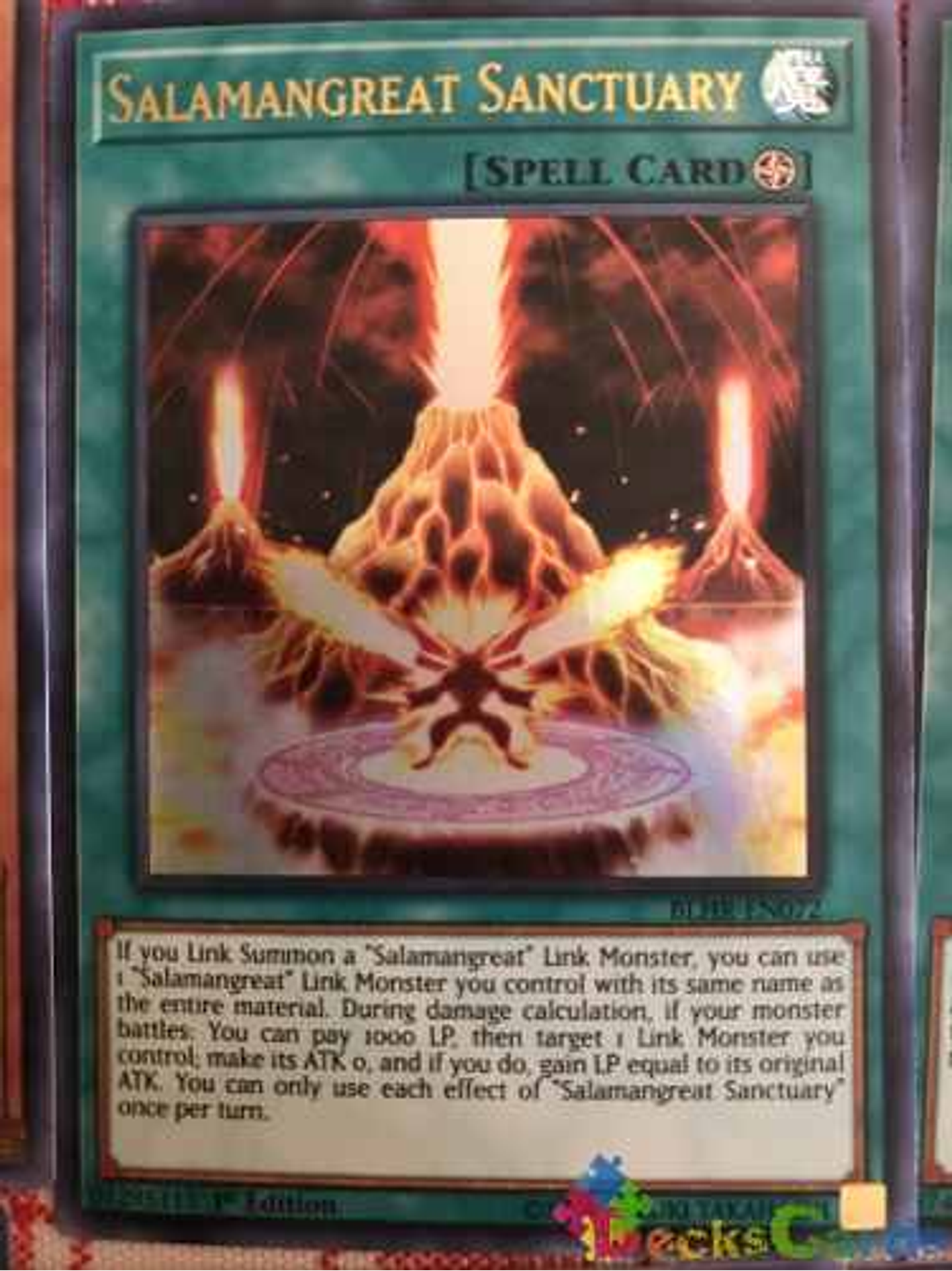 Salamangreat Sanctuary - blhr-en072 - Ultra Rare 1st Edition 1