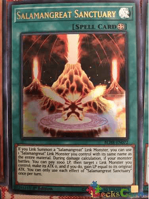 Salamangreat Sanctuary - blhr-en072 - Ultra Rare 1st Edition
