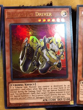 Salvagent Driver - cotd-en005 - Ultra Rare 1st Edition