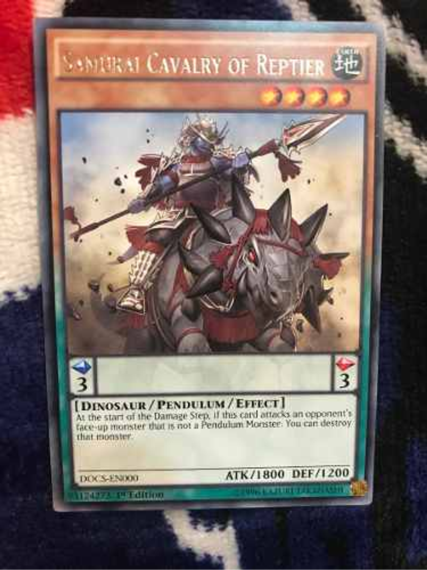 Samurai Cavalry Of Reptier - docs-en000 - Rare 1st Edition 1