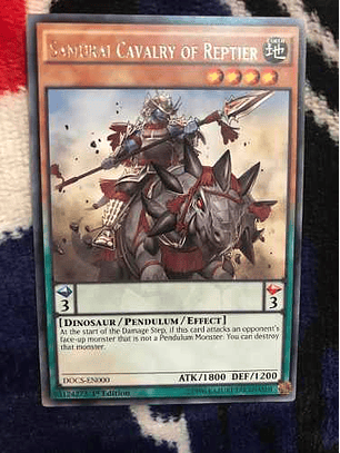 Samurai Cavalry Of Reptier - docs-en000 - Rare 1st Edition