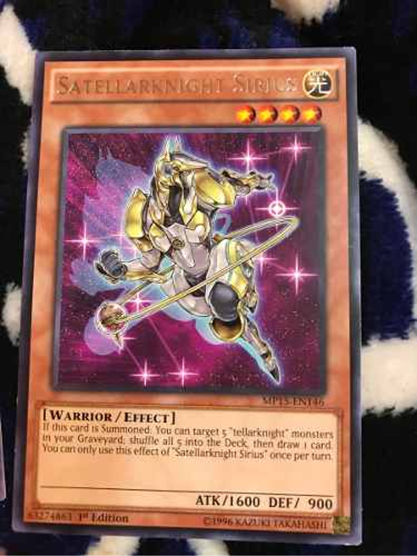 Satellarknight Sirius - mp15-en146 - Rare 1st Edition 1