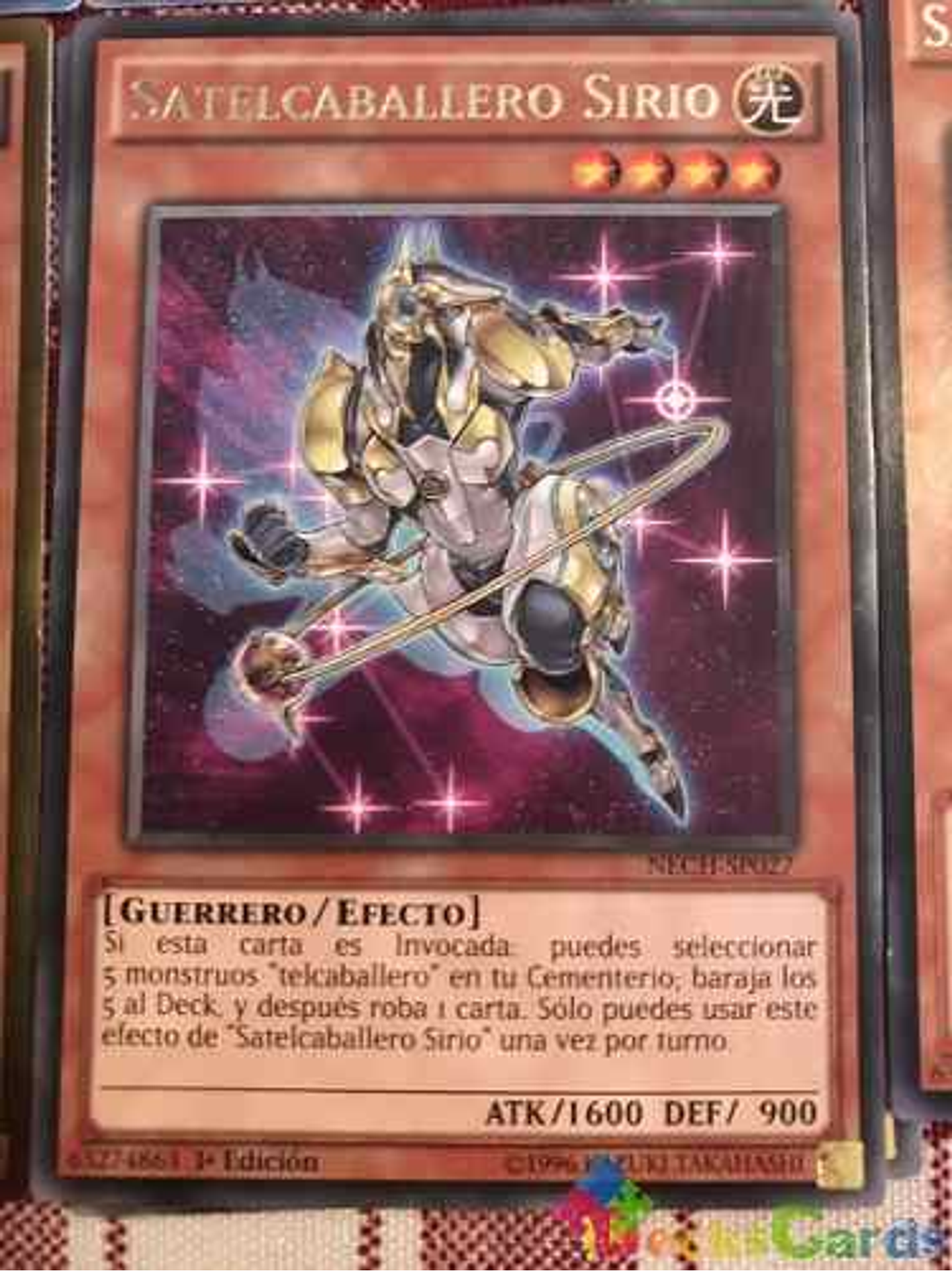Satellarknight Sirius - nech-en027 - Rare 1st Edition 1