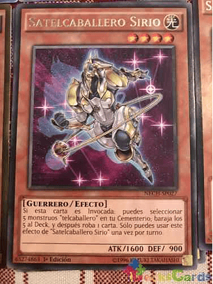 Satellarknight Sirius - nech-en027 - Rare 1st Edition