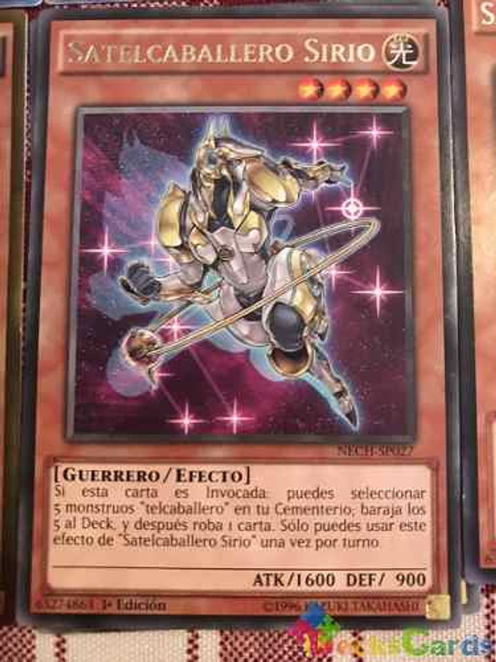 Satellarknight Sirius - nech-en027 - Rare 1st Edition 1