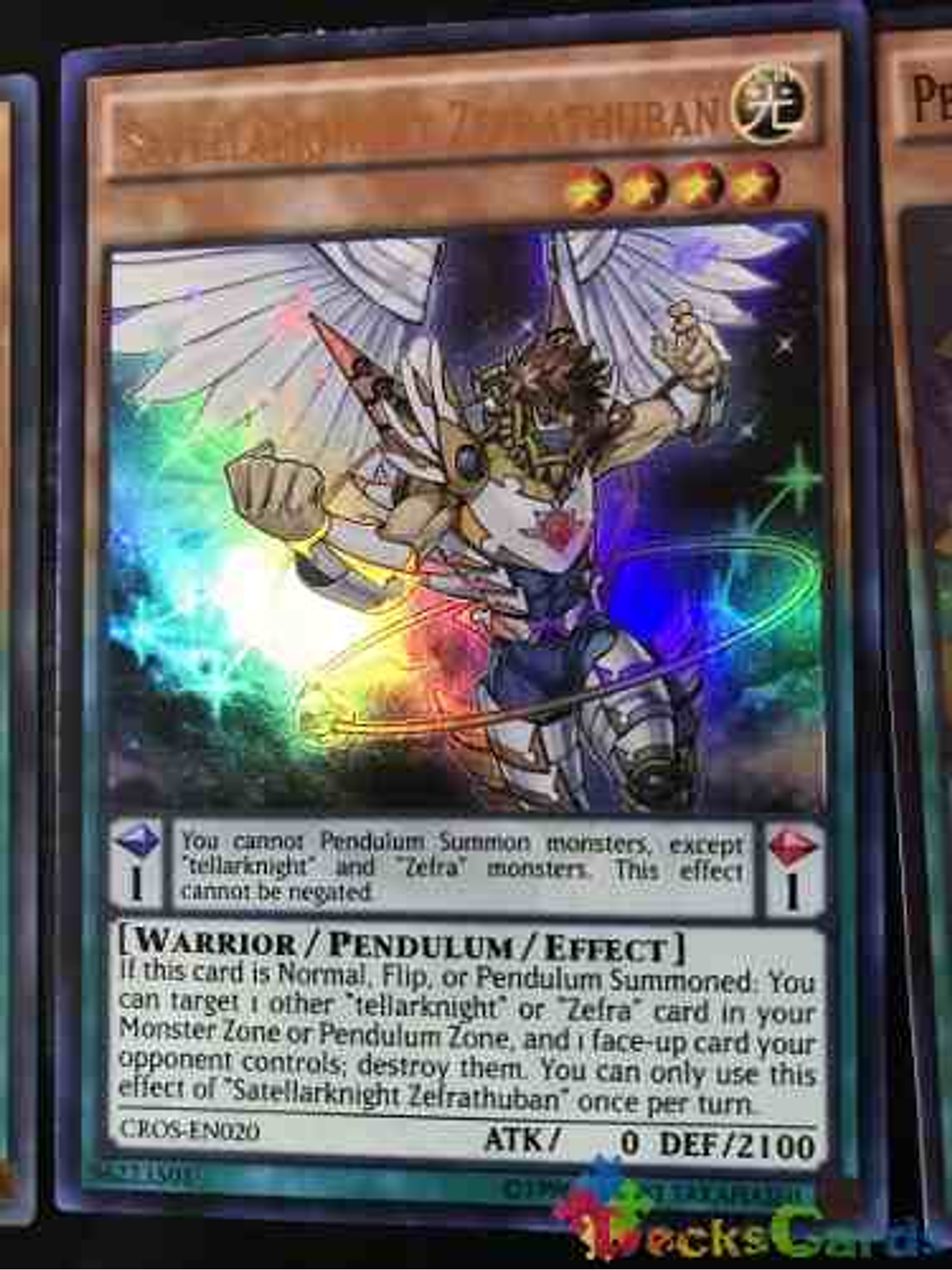 Satellarknight Zefrathuban - Cros-en020 - Ultra Rare Unlimit 1