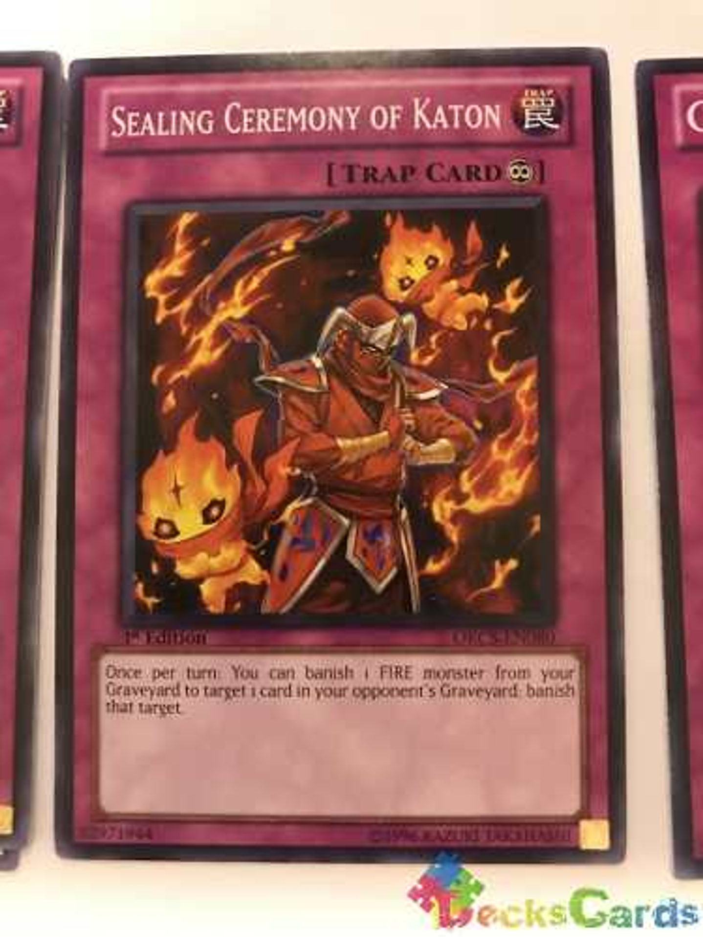 Sealing Ceremony Of Katon - orcs-en080 - Common 1st Edition 1