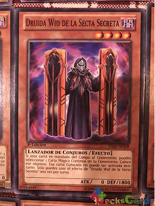 Secret Sect Druid Wid - shsp-en008 - Common 1st Edition