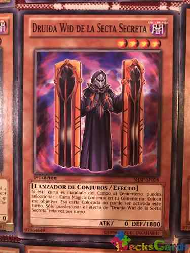 Secret Sect Druid Wid - shsp-en008 - Common 1st Edition 1