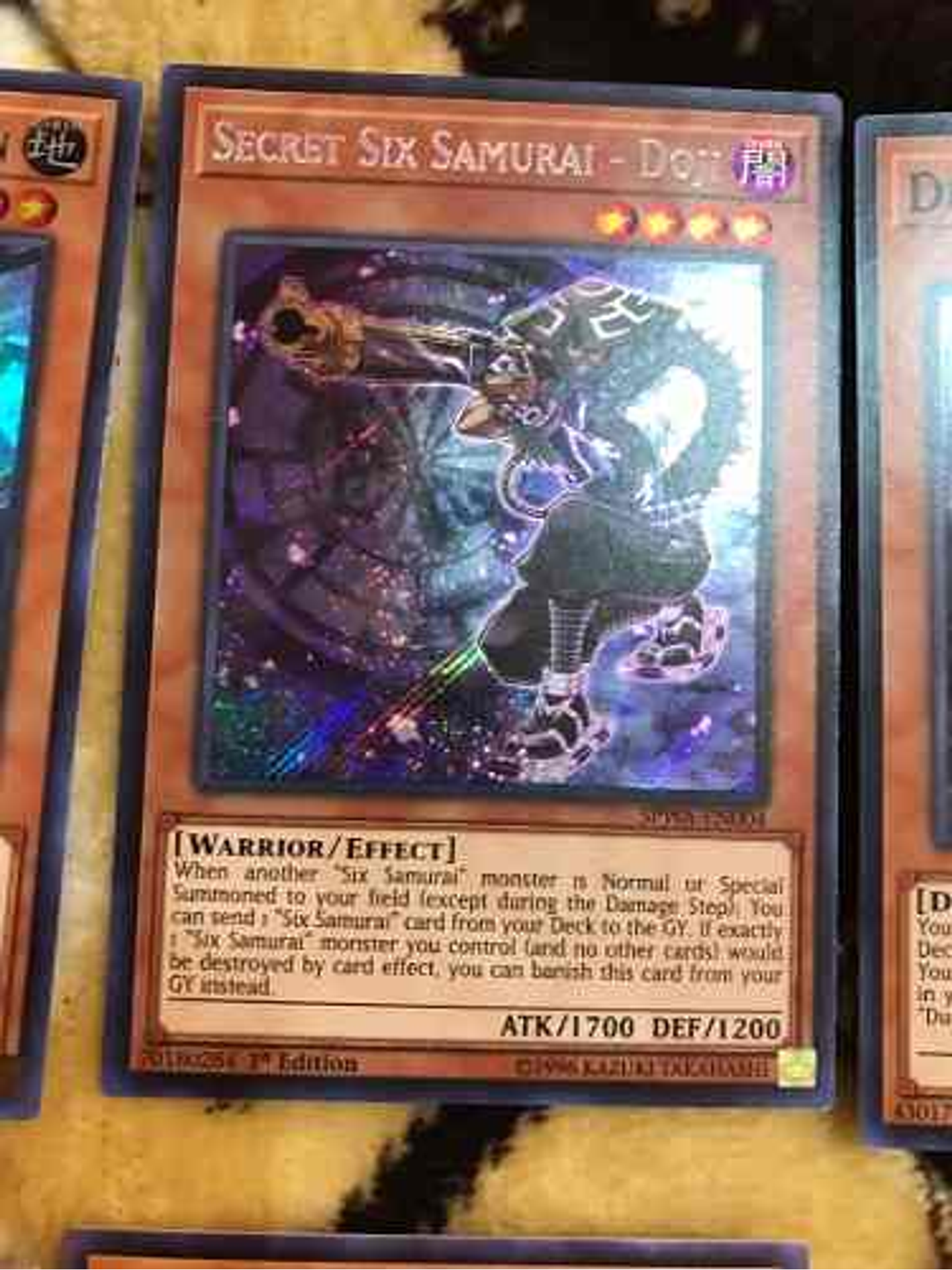 Secret Six Samurai - Doji - spwa-en004 - Secret Rare 1st Edition 1