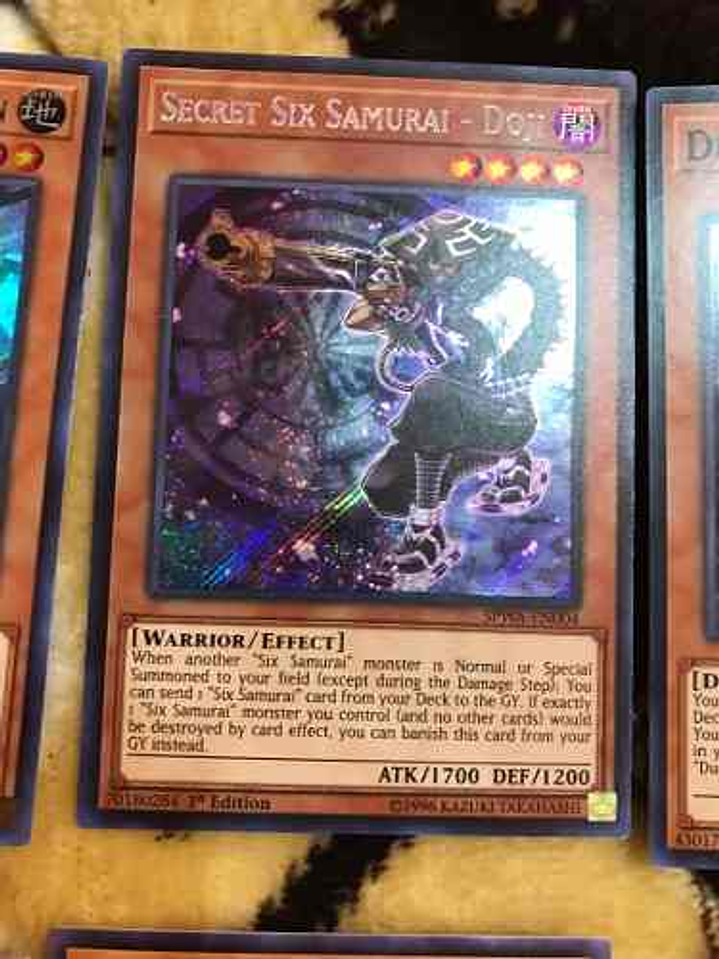 Secret Six Samurai - Doji - spwa-en004 - Secret Rare 1st Edition 1