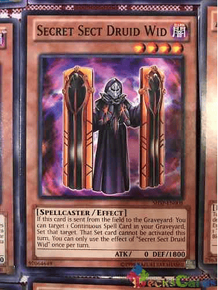 Secret Sect Druid Wid - shsp-en008 - Common Unlimited