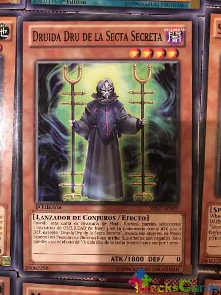 Secret Sect Druid Dru - shsp-en009 - Common 1st Edition 1