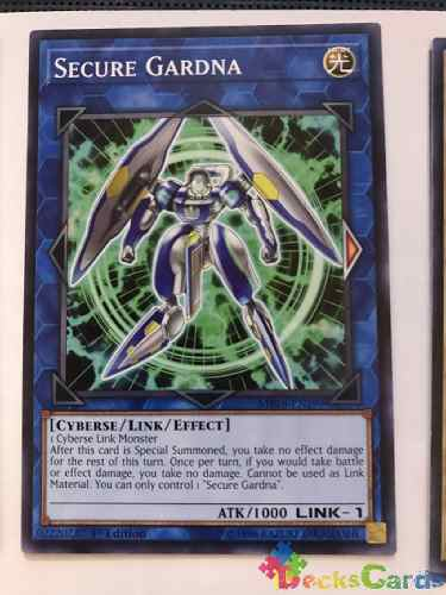 Secure Gardna - mp18-en199 - Common 1st Edition 1