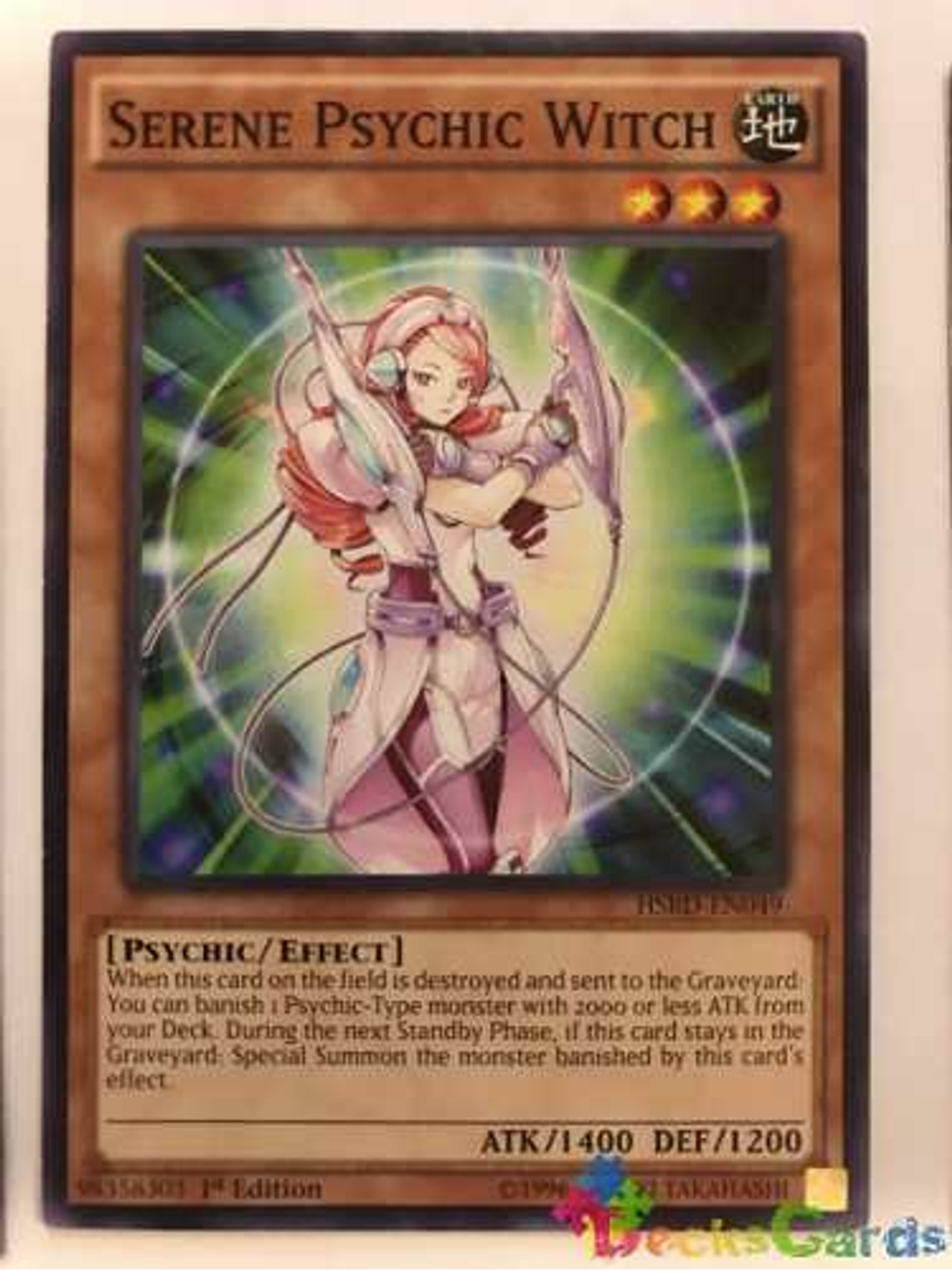 Serene Psychic Witch - hsrd-en049 - Common 1st Edition 1