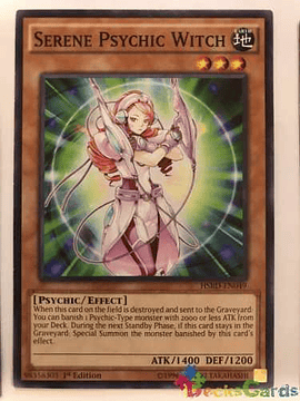 Serene Psychic Witch - hsrd-en049 - Common 1st Edition