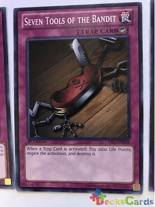 Seven Tools Of The Bandit - ys12-en038 - Common 1st Edition