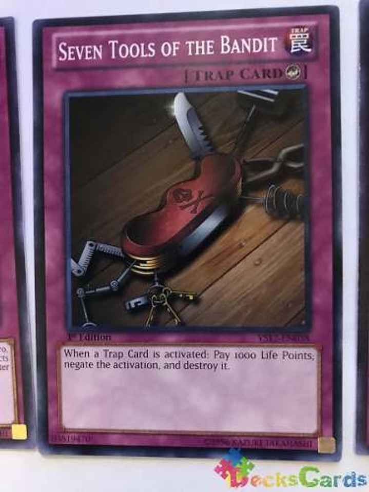 Seven Tools Of The Bandit - ys12-en038 - Common 1st Edition 1