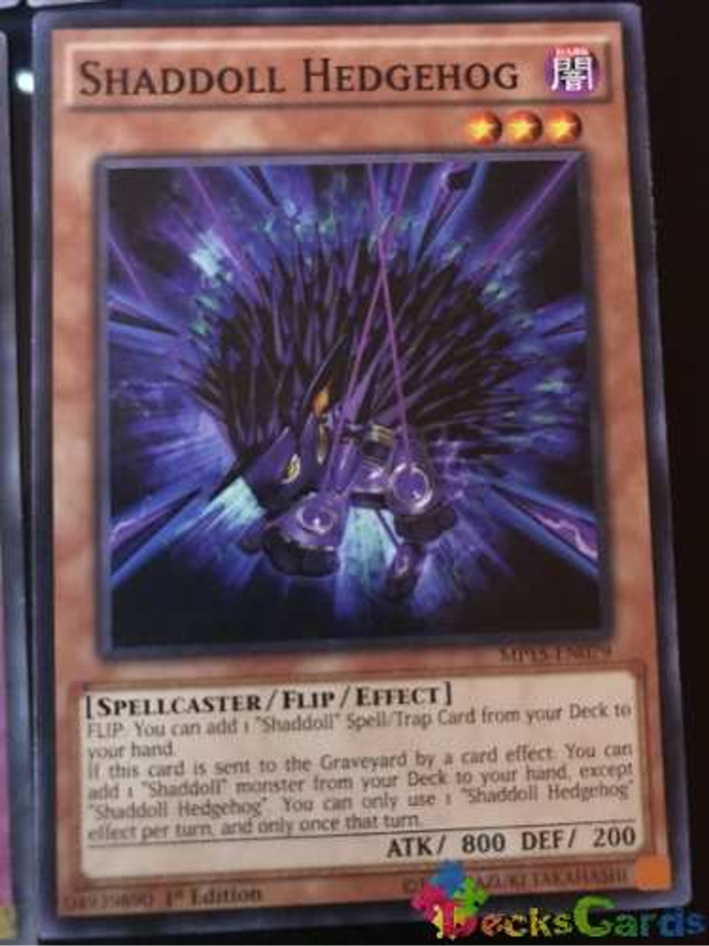 Shaddoll Hedgehog - mp15-en079 - Common 1st Edition 1