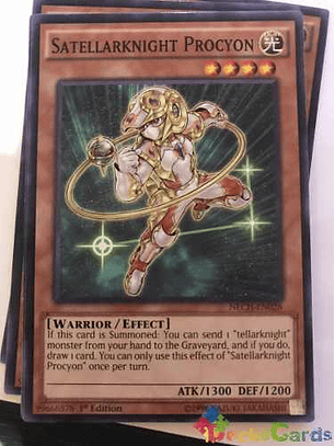 Satellarknight Procyon - nech-en028 - Common 1st Edition
