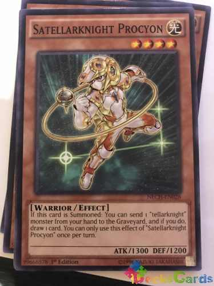 Satellarknight Procyon - nech-en028 - Common 1st Edition 2