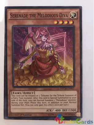 Serenade The Melodious Diva - nech-en005 - Common 1st Editio