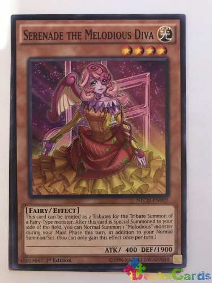 Serenade The Melodious Diva - nech-en005 - Common 1st Editio 2