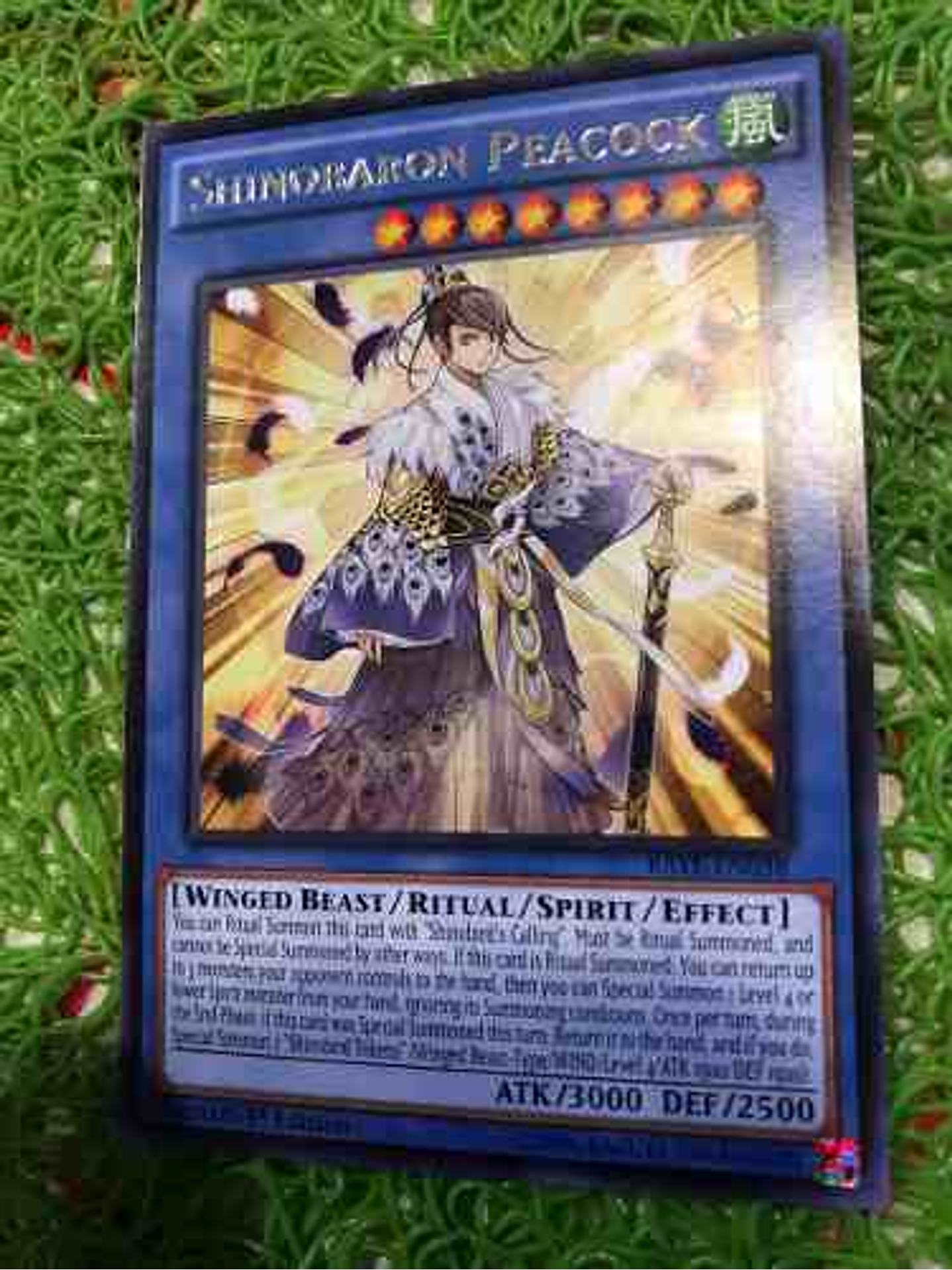 Shinobaron Peacock - rate-en038 - Rare 1st Edition 1