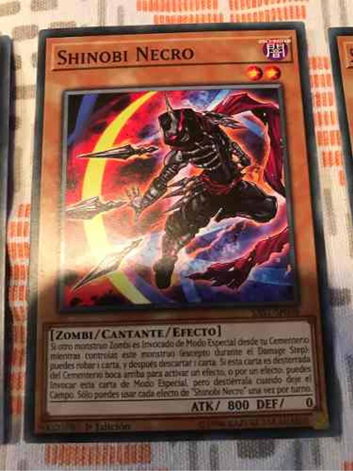Shinobi Necro - sast-en098 - Common 1st Edition 1