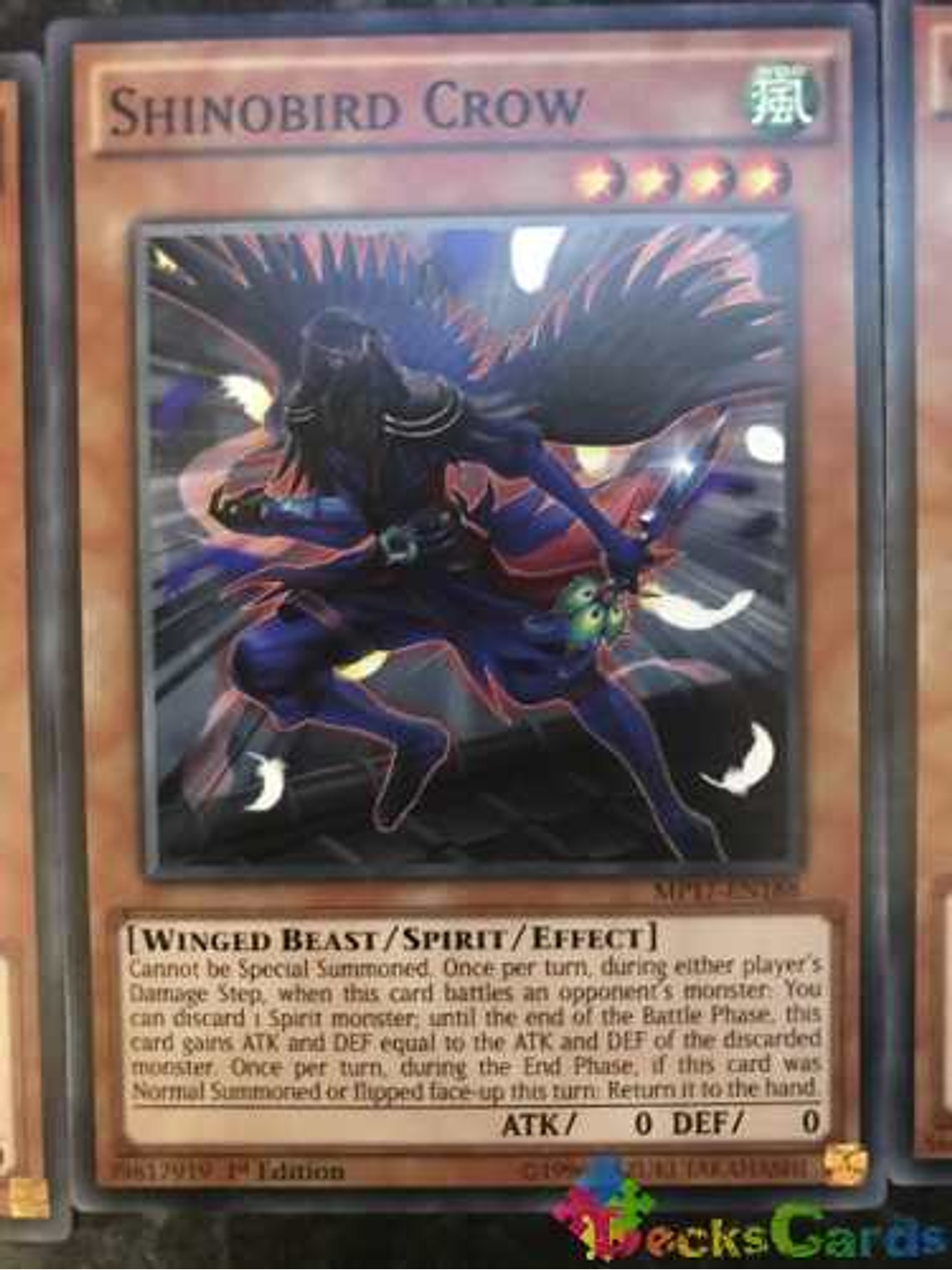 Shinobird Crow - mp17-en188 - Common 1st Edition 1
