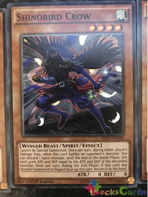 Shinobird Crow - mp17-en188 - Common 1st Edition