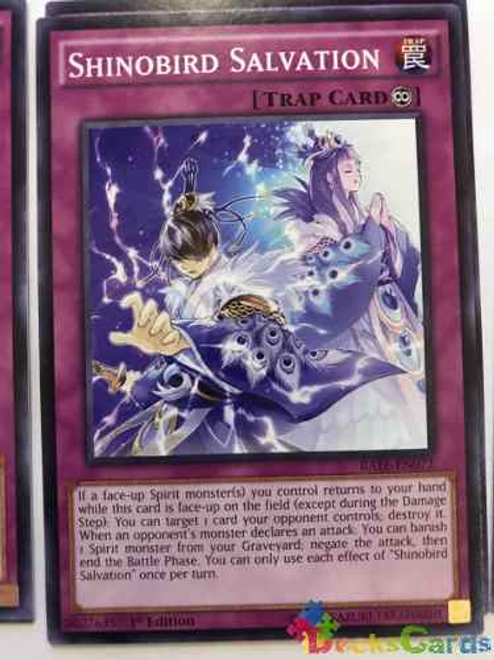 Shinobird Salvation - rate-en072 - Common 1st Edition 1
