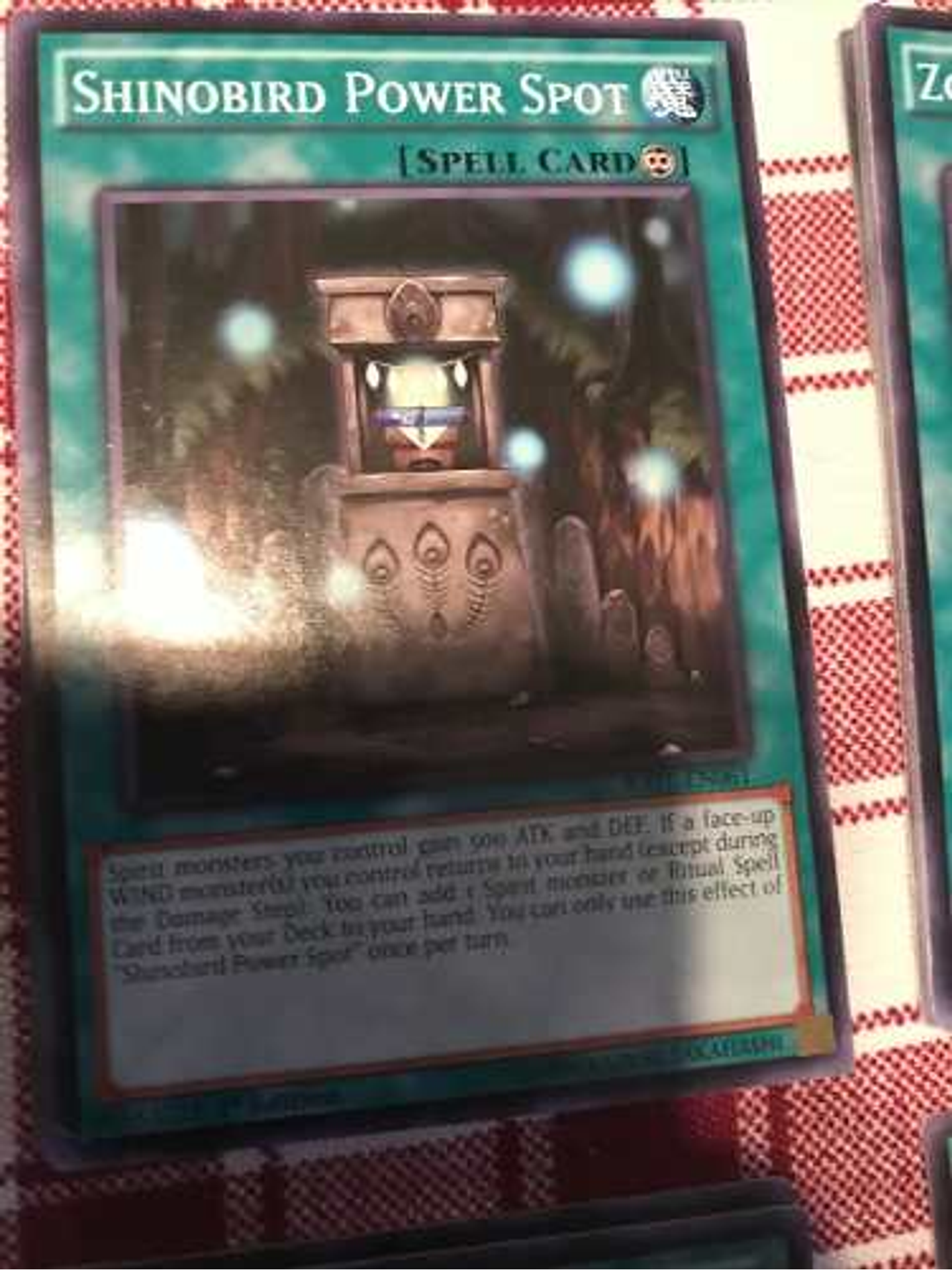 Shinobird Power Spot - rate-en061 - Common 1st Edition 1