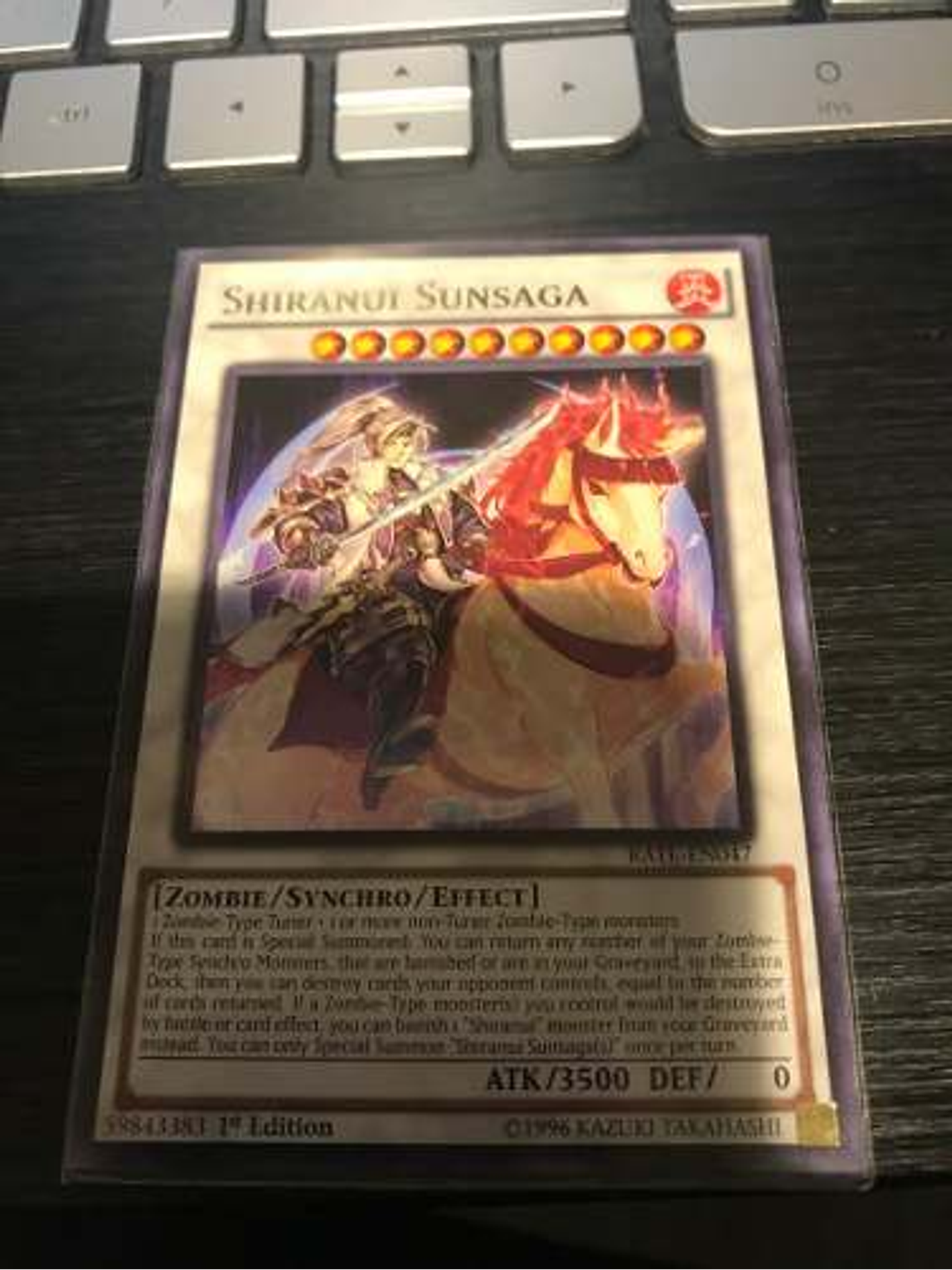 Shiranui Sunsaga - rate-en047 - Rare 1st Edition 1