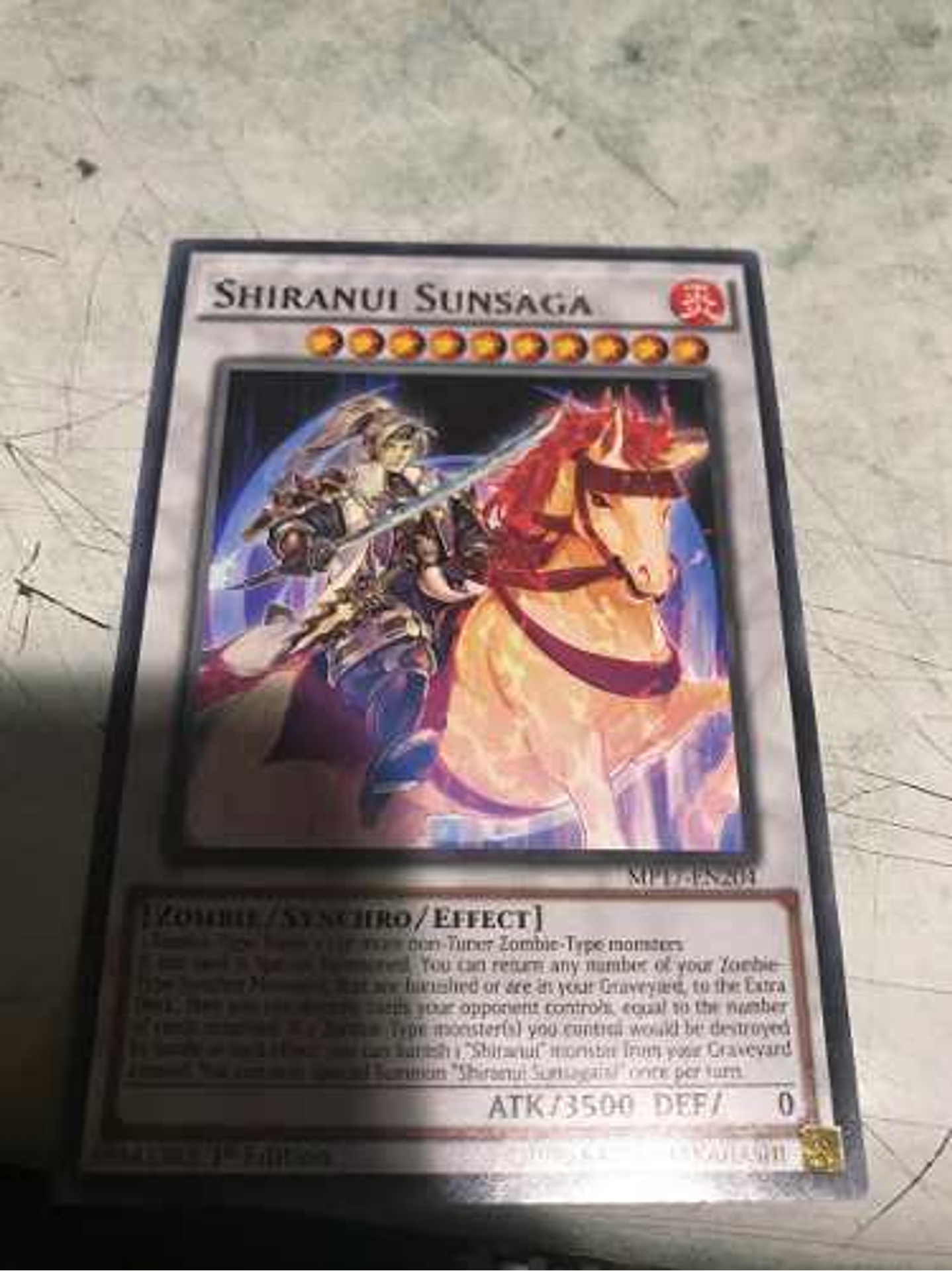 Shiranui Sunsaga - mp17-en204 - Rare 1st Edition 1