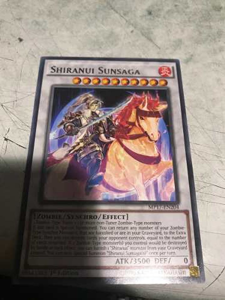 Shiranui Sunsaga - mp17-en204 - Rare 1st Edition 1