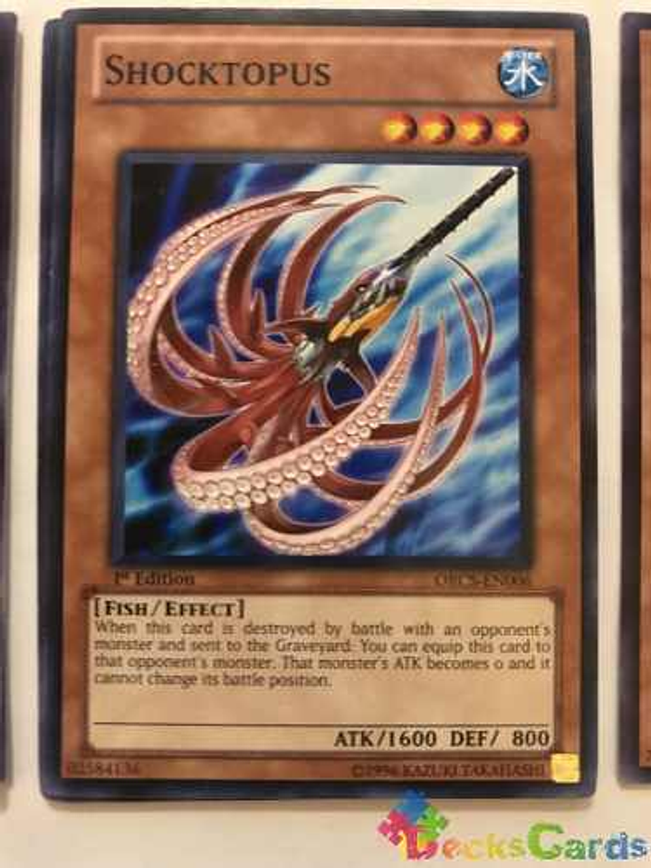 Shocktopus - orcs-en006 - Common 1st Edition 1