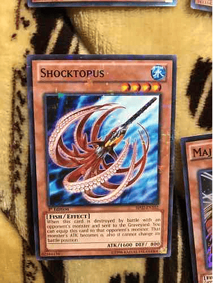 Shocktopus - bp02-en102 - Mosaic Rare 1st Edition