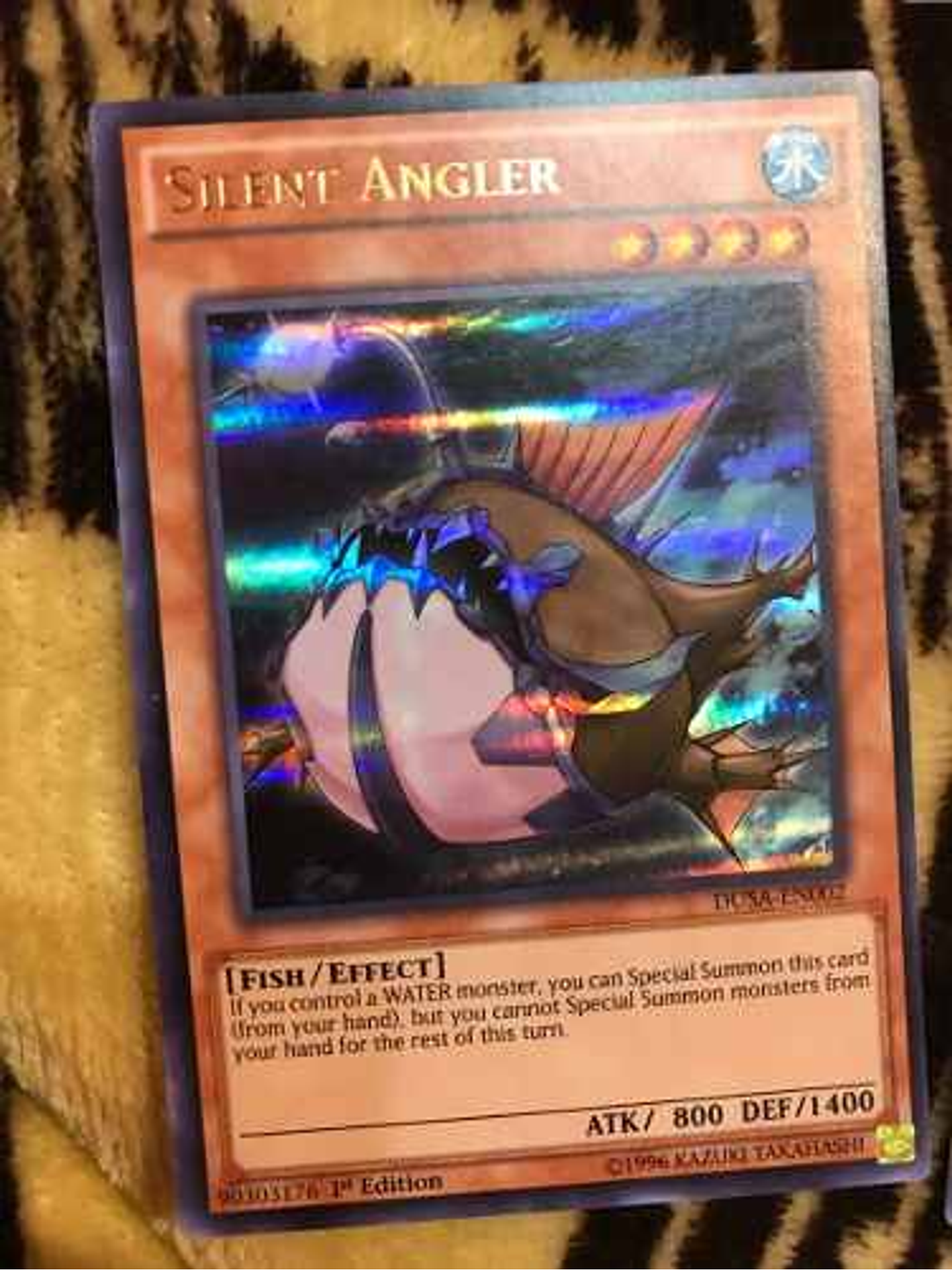 Silent Angler - dusa-en002 - Ultra Rare 1st Edition 1