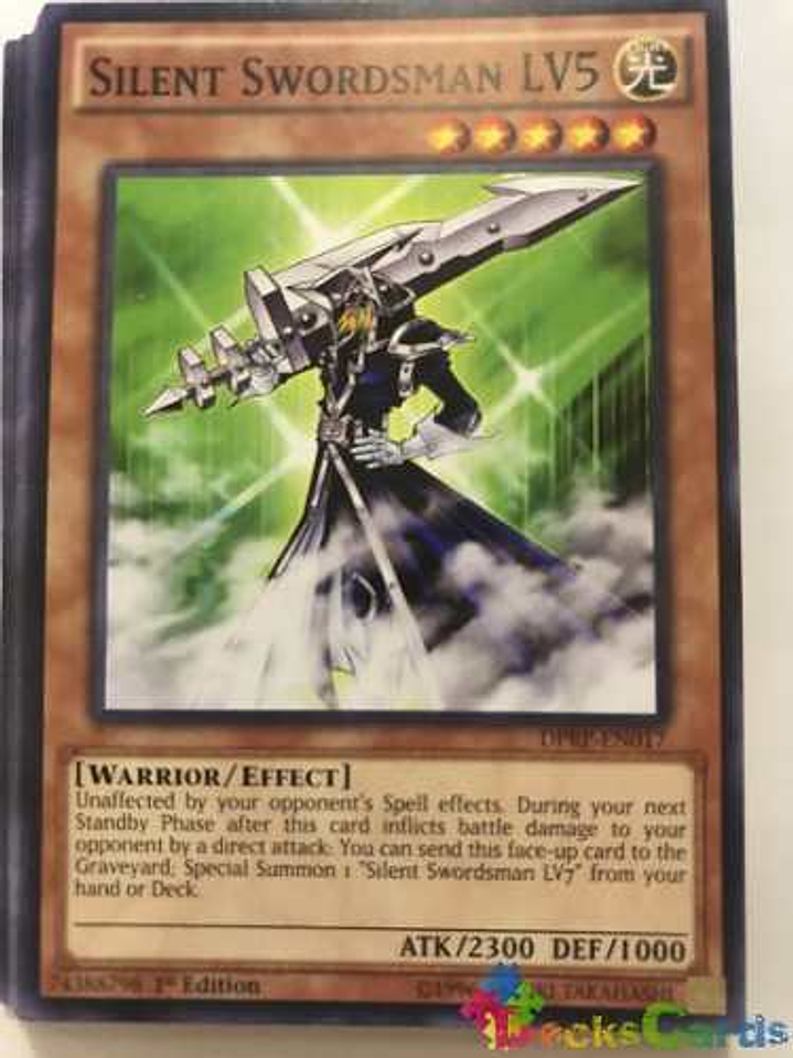 Silent Swordsman Lv5 - dprp-en017 - Common 1st Edition 1