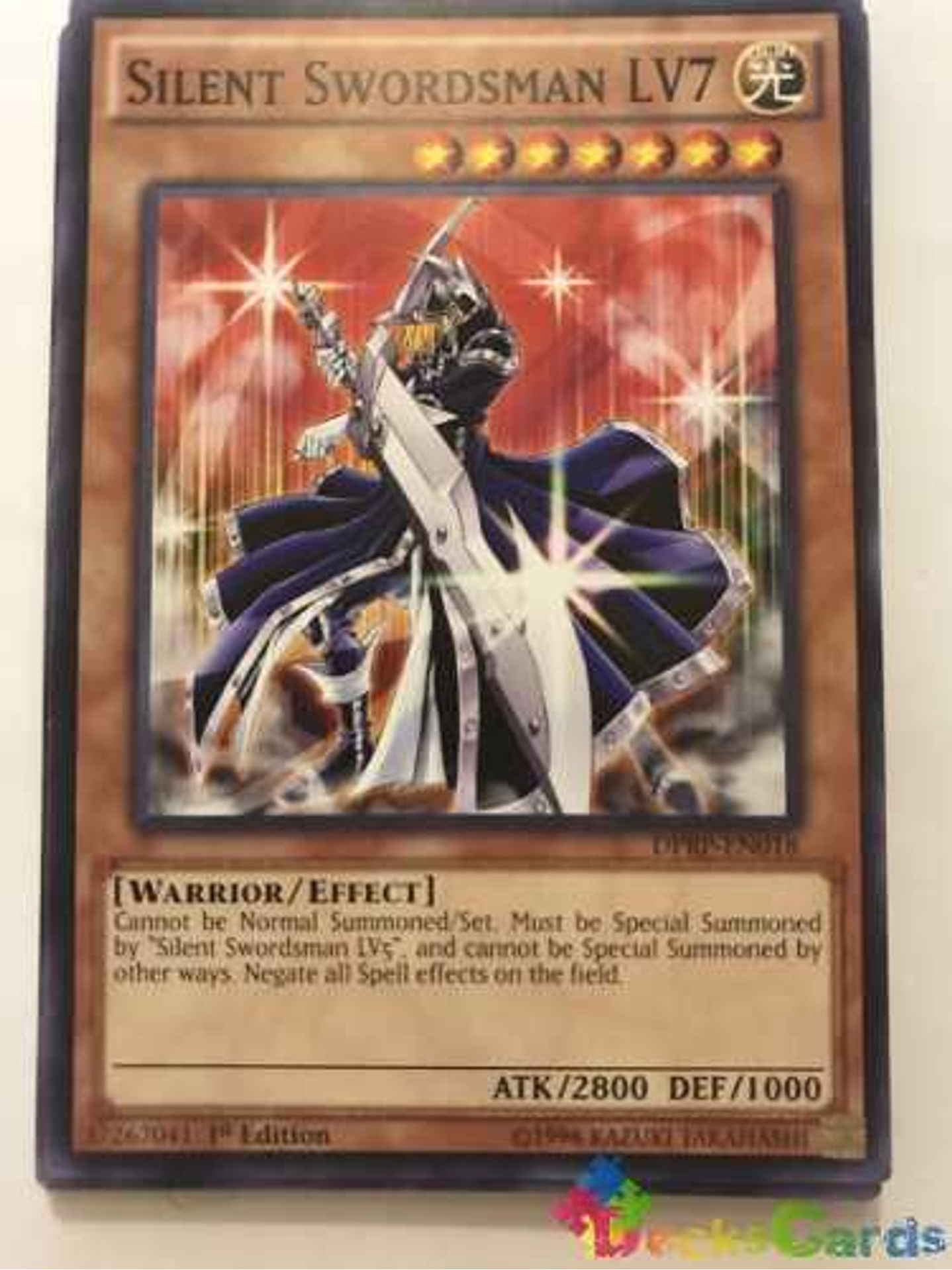 Silent Swordsman Lv7 - dprp-en018 - Common 1st Edition 1