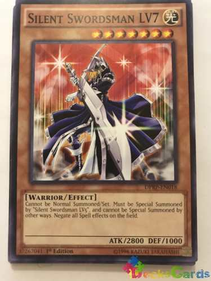 Silent Swordsman Lv7 - dprp-en018 - Common 1st Edition 1